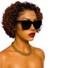 10" Ombre Burmese Full Frontal Curly