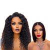 20" Curly Wear & Go Wig PLUS 12" Double Drawn Cropped Bob Wig, premium human hair combo set from Smart Hair Global South Africa