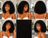 Curly Fringe Wig
